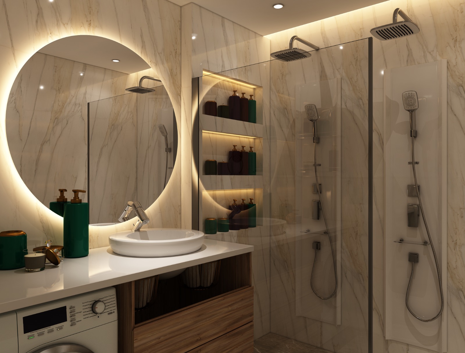 Appartement Renovatie Rotterdam — opgeleverde badkamer